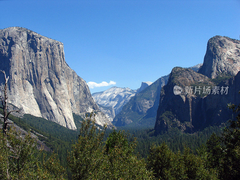 El capitan @Yosemite山谷俯瞰